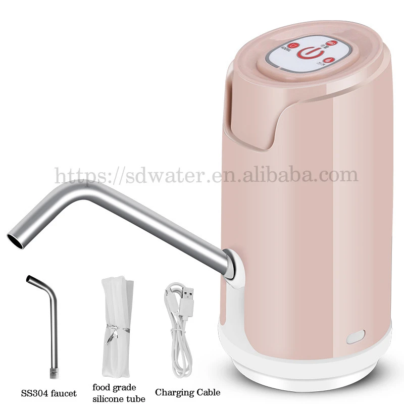 Portable Mini USB Rechargeable Dispensador Electric Water Bottled Automatic Water Dispenser Pump