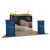 Import Portable tension fabric display backdrop wall with aluminum frame for advertising from China