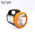 Powerful Commercial Outdoor Projector COB LED Lamp Custom Design Logo OEM handheld Housing Profile Hunt Track Rotating Spotlight