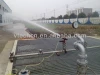 Powerful Steel water cannon for washing down plant and equipment in dirty environments