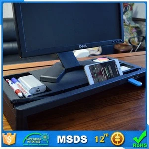 Premium Quality Monitor Stand Plastic Office Desktop Organizer