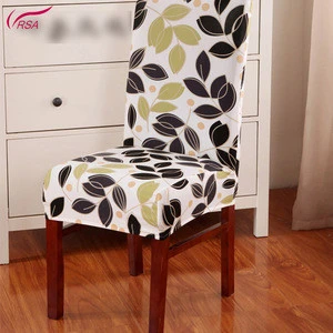 Printed Cheap Unique Custom Decoration Elastic Office Spandex Chair Cover