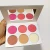 Import Private Label Custom Highlighter Cheek Blusher Powder Soft Delicate Makeup Blush 6 Colors Face Blush Palette from China