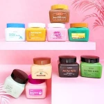 Private Label Strawberry Body Scrub Deep Cleansing Organic Exfoliating Body Scrub Remove Dead Skin
