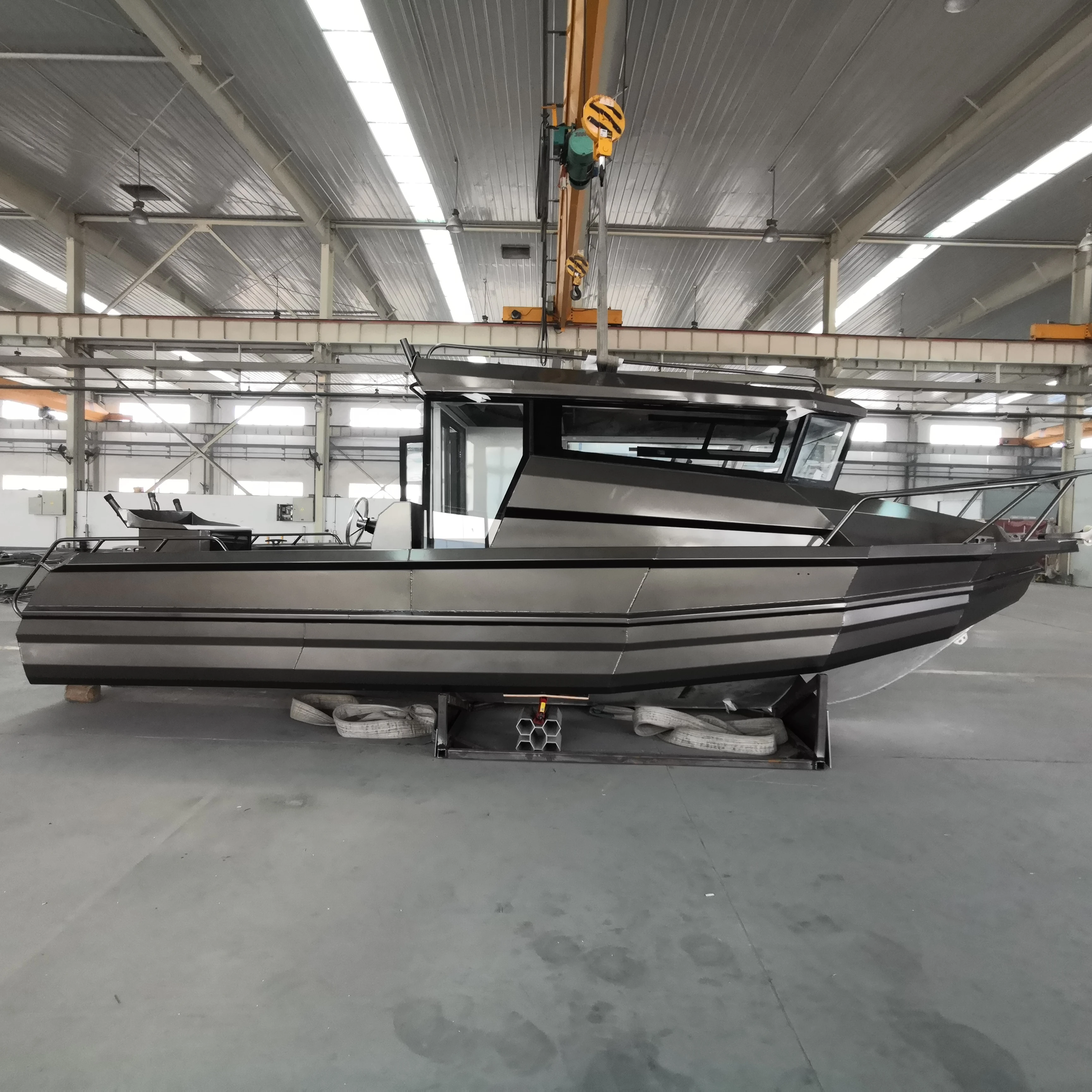pro fishing design 7.5m 24.6ft aluminum cabin boat