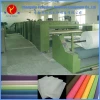 production machinery used in nonwoven textil synthetic leather making