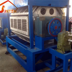 Production mini lines 8 faces rotary paper egg tray making machine