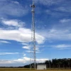 Professional drawing triangular radio lattice locking antenna Radome Material telecom tower