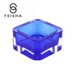 Professional Factory Made New Style Color Ashtray Crystal Crafts