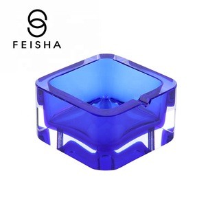 Professional Factory Made New Style Color Ashtray Crystal Crafts