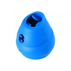 Professional Manufacturer high quality two in one toy squeaky dog toy treat dispensing ball