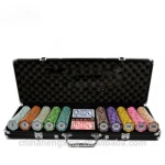 professional Poker Chips Case set  aluminum carrying case tool case