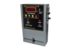Professional  Police Digital fuel cell  Breath Alcohol Coin Operated Tester Digital share Alcohol Detector AT-819