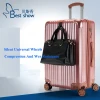 Promotion Aluminium trolley Travelling Luggage With Mute Roller Suitcase Travel With Hook For Handbag
