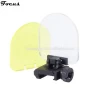 Protector Airsoft Foldable Lens Sight Cover Shield W/20mm Rail Mount For Rifle Scope