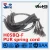 Import PUR material Spiral power cord with H05BQ-F coiled power cable Halogen free from China