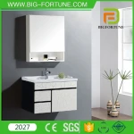 PVC material bathroom cabinet home bathroom vanity