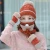 Import Q267 Women Ring Scarf Hat Set 3PCS No Gloves Pom Warm Bobble Beanie Hat with Valve Fleece Snow Ski Winter Knitted Scarf  Hat from China