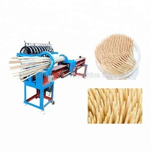 QIXIN Brand High Capacity Automatic Bamboo Toothpick Production Making Machine For Sale