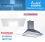 Import Range Hood Stainless Steel Island T Shape Kitchen Cooker Hood With Filter from China