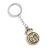 Import Ready to ship football club metal keychain antique copper plating soft enamel metal key chains pendants hanger from China