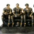 Import Resin umpire and athlet award trophy figure polyresin statue handmade sculptures souvenir for home decoration figurine design from China