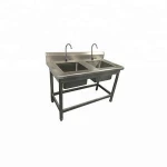Restaurant equipment washing sink stainless steel washbasin kitchen sink faucet single bowl double bowl sink
