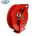Retractable fuel delivery reel diesel fuel track hose reel for dispensing fuel