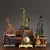 Import Retro Creative  Home Decoration Students Gifts  Resin Crafts  Violin With Clock from China