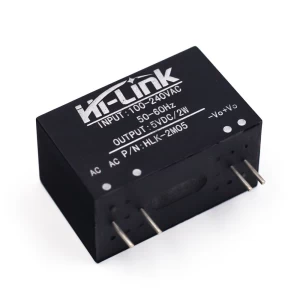 Robotlinking  HLK-2M05 AC DC 100 - 240V to 5V 2W Buck Step Down Power Supply Module Converter Intelligent Household Switch