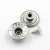Import RoHS standard custom logo snap buttons,metal jeans button for jeans jackets from China