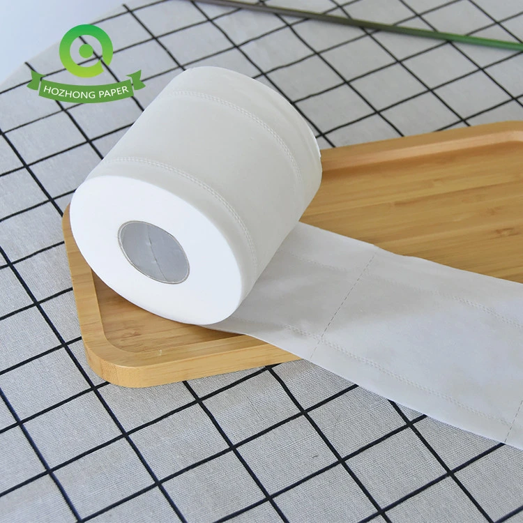 Roll tissue paper and toilet roll tissue and sanitary toilet paper with single pack