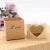 Import Romantic Vintage Heart Kraft paper Candy Box With Burlap Twine Wedding Favors and Gifts Bag Party wedding Supplies from China