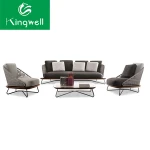 Rope weaving garden luxury outdoor furniture sofa set