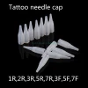 Round Flat Tip Tattoo Needle Plastic Tips Nozzle Tip Needle For Permanent Makeup Machine