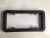 Import Rubber Black License Plates Frame Auto Front Bumper Guard protector for license plate holder from China