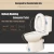 Import Sanitary ware two pcs toilet bathroom toilets for sale from China