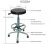 Import SC622 US ANSI BIFMA X5.1 Germany TUV Class 4 PU Foam static free chair esd stool lab stool chair from China