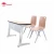 Import school furniture wholesale double desk chairs classroom from China