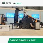 Scrap Copper Cable Wire Recycling Machine Cable Granulator Separator Recycle Plant