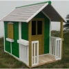 SDPH013 Kids wooden playhouse for outdoor playground