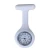 Import Sedex audit Factory pure color design portable stainless steel silicone brooch nurse watch for doctor from China