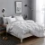 Import Seersucker Quilt Cover Three Piece Set Bed Quilt Cover Bedroom Lotus Edge Three-piece Set 006 Polyester Modern Solid All-season from China