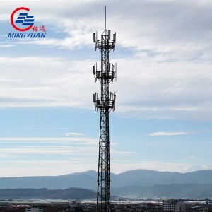 self-supporting steel lattice tower for telecommunication