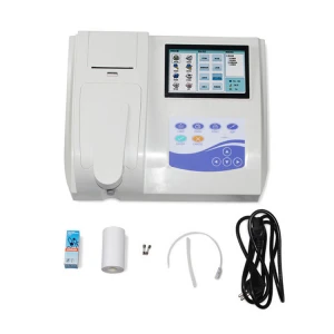 Semi Automatic Medical Blood Testing Equipments Portable Auto Chemistry Analyzer Clinical Analytical Instruments