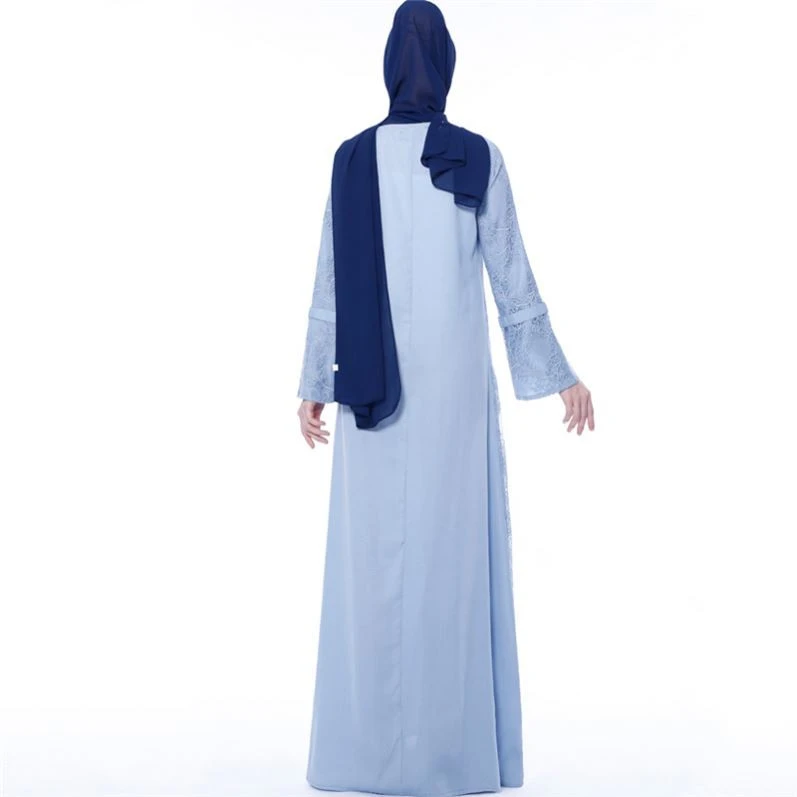 Set Di Donne Musulmane Fasion 2021 Online Long Sleeve Length Dress Islamic Clothing Turkish Dresses