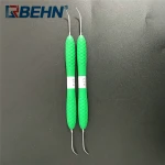 Silicon handle dental composite filling Instruments kit 7 pcs instrument aesthetic resin restoration kit plugger hand instrument