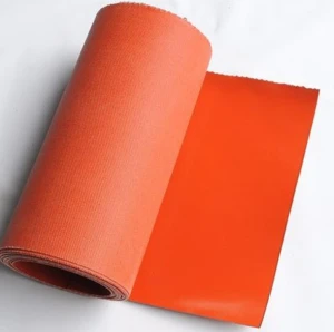 silicon rubber coated fiberglass cloth silicon coating silicon cloth