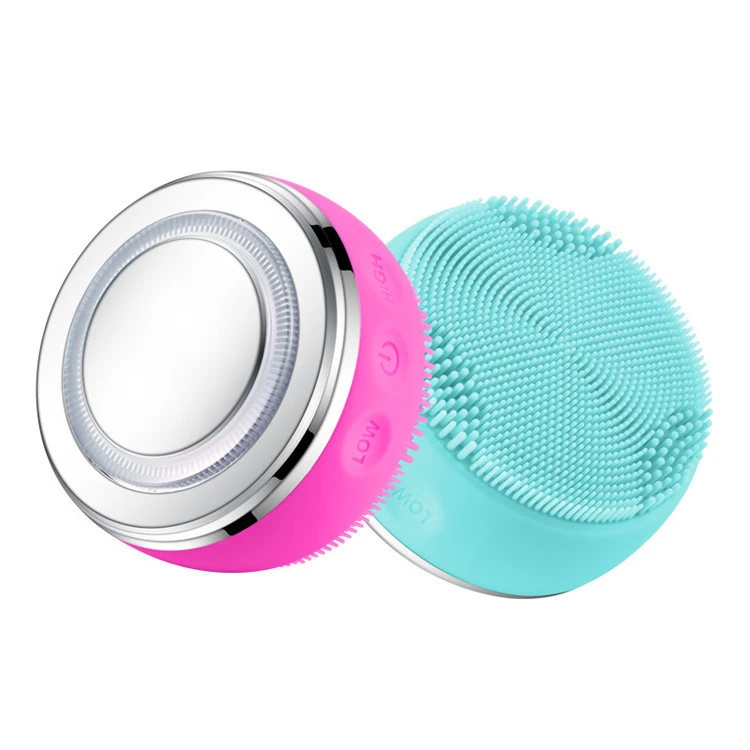 Silicone Cleansing Instrument Electric Waterproof Face Brush Cleaner Face Cleaner Electric Cleansing Instrument