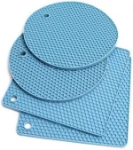 Silicone Trivet Mats Hot Pot Holders Drying Mat For Hot Dishes Set of 4pc Hot Pads